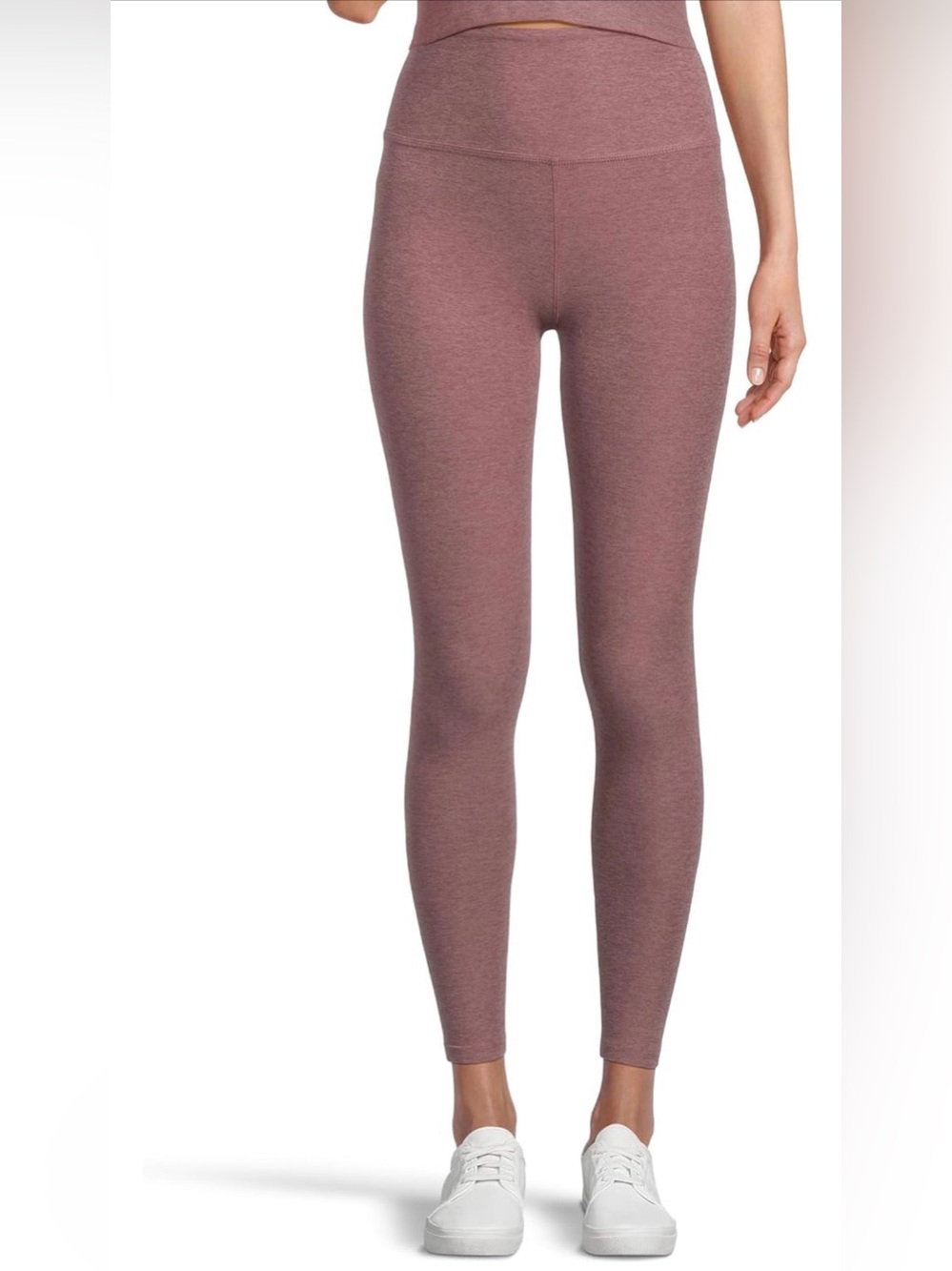 Beyond Yoga Spacedye High Waisted MIDI Leggings Rose Brush Heather Medium